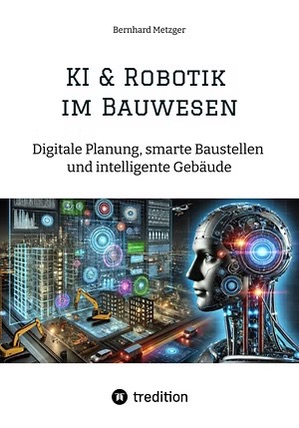 Buchcover KI und Robotik im Bauwesen